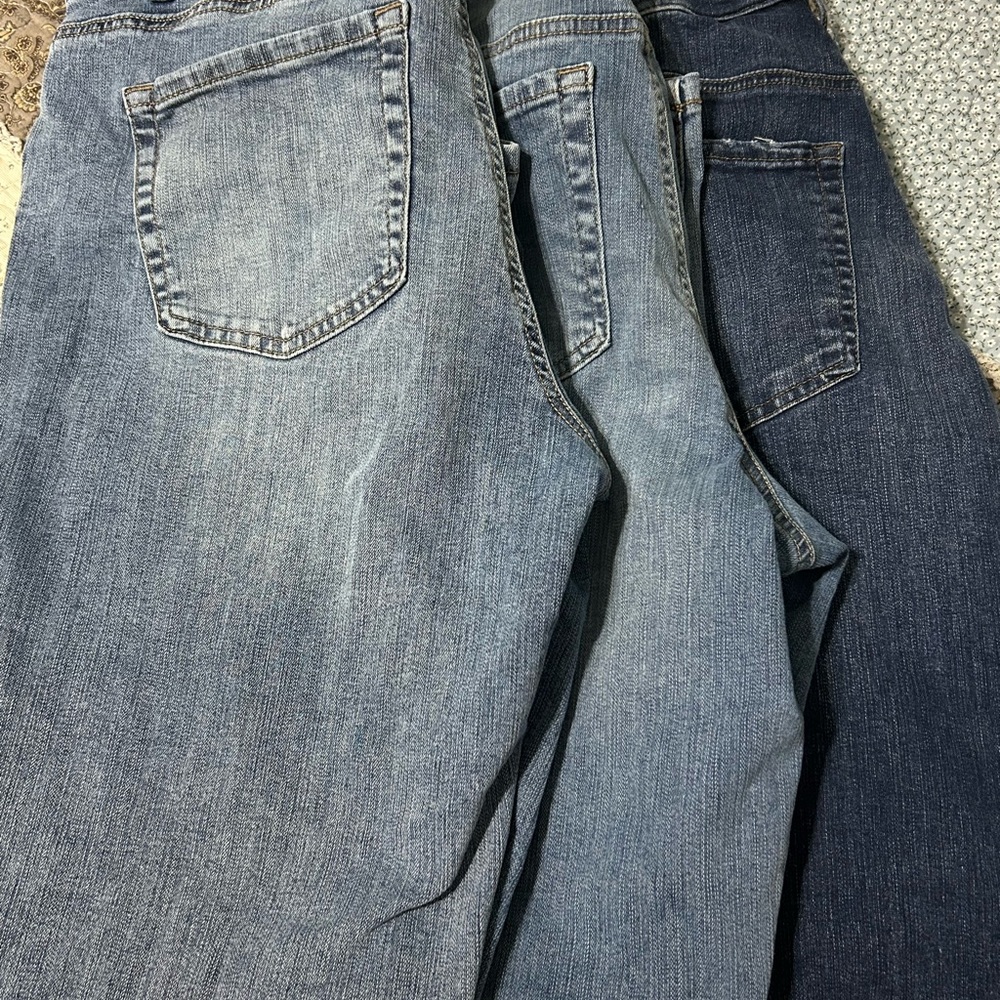 Maurices Women's Jeans - Light and Dark Blue